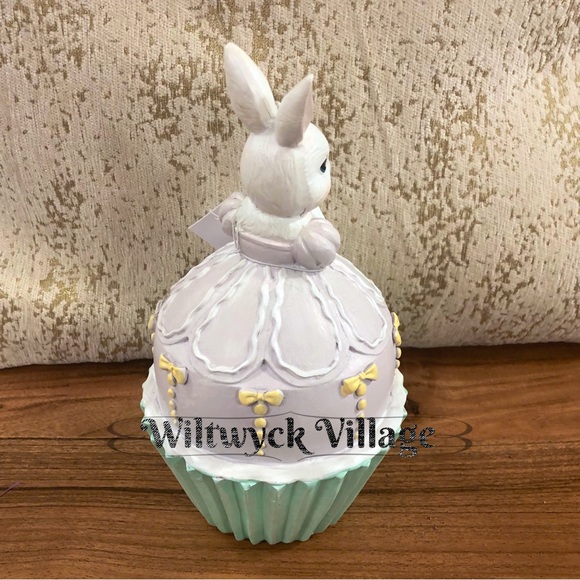 Bunny Rabbit Pastel Cupcake Figure by Cupcakes and Cashmere - Picture 4 of 8